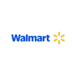Walmart logo with yellow spark, symbolizing a national retail client.